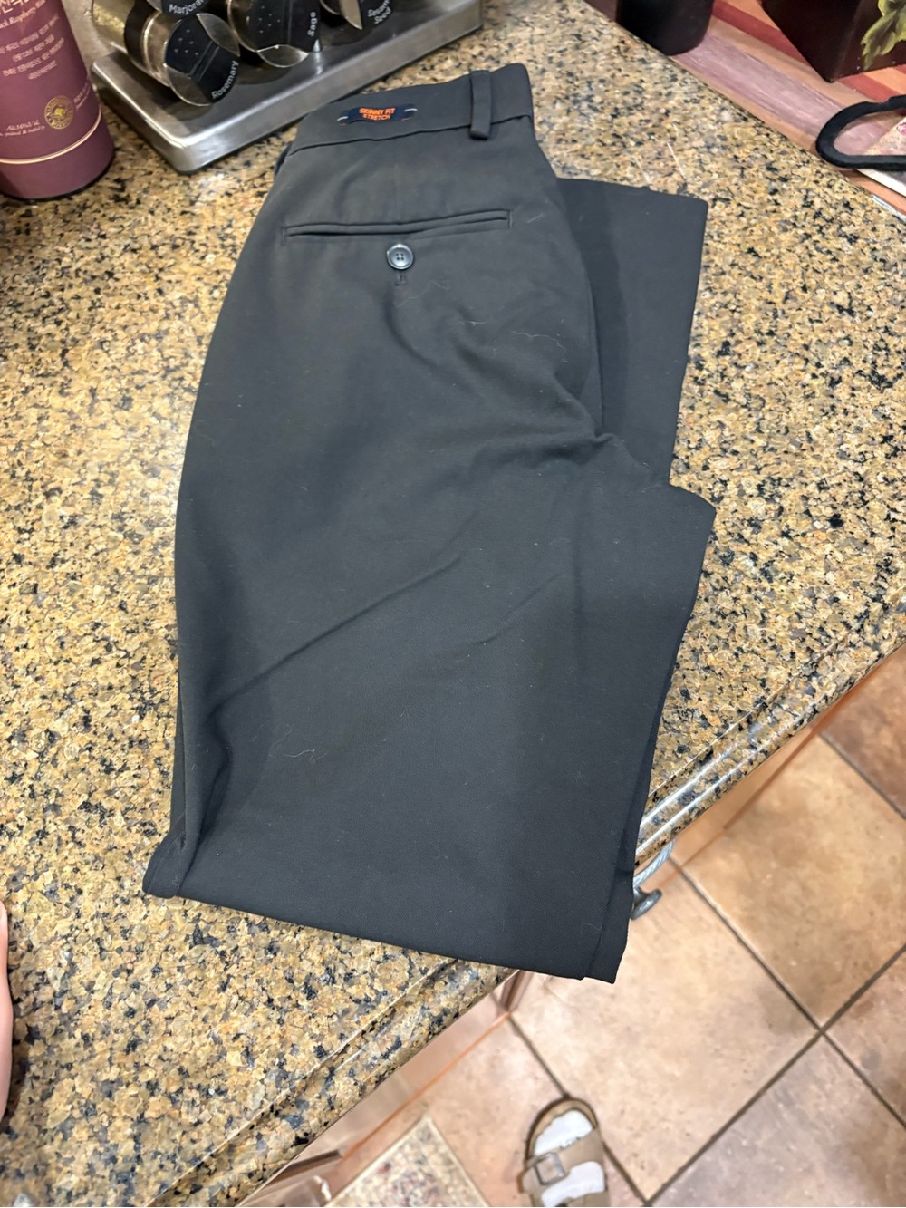 Egara Kids Black Casual Pants